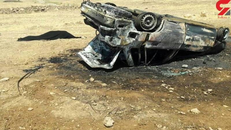 7 کشته بر اثر تصادف پراید و سمند در کرمان